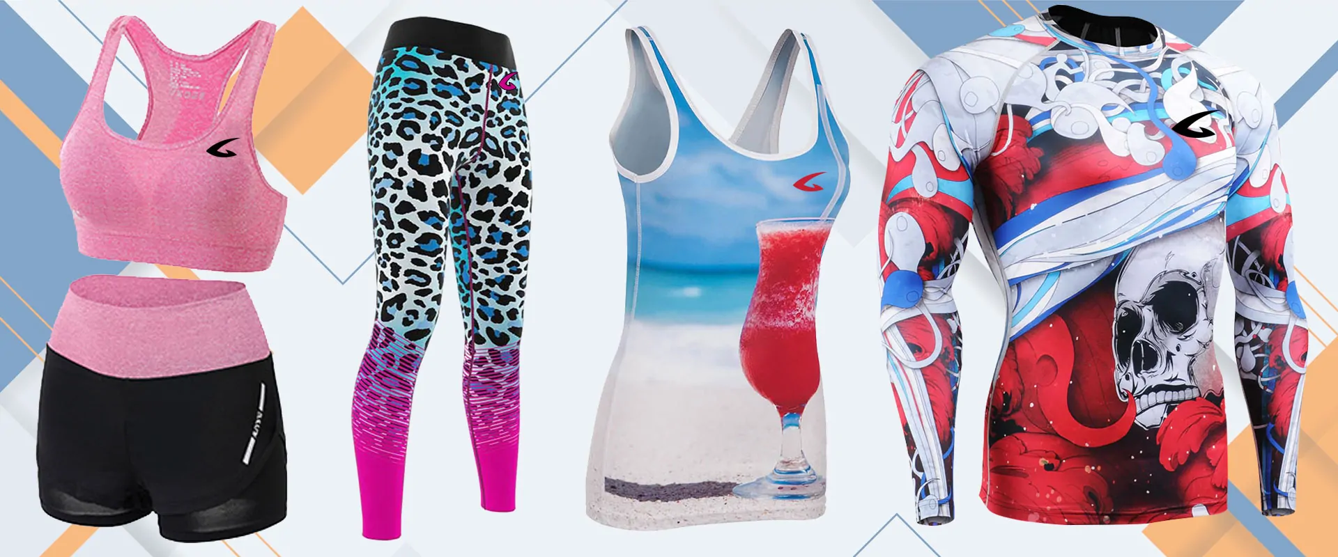 Active Wears, Fitness Wears, Gym Wears, Workout Wears Slide