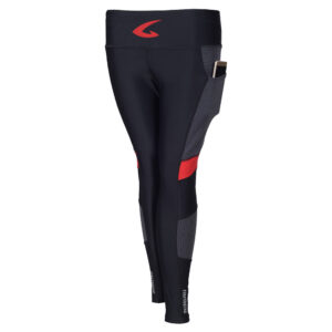 Custom Logo Lightweight High Waist Compression Tight with Side Pockets for Men