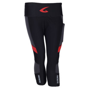 Custom Logo Lightweight High Waist Compression 2/3 Tight with Side Pockets for Men